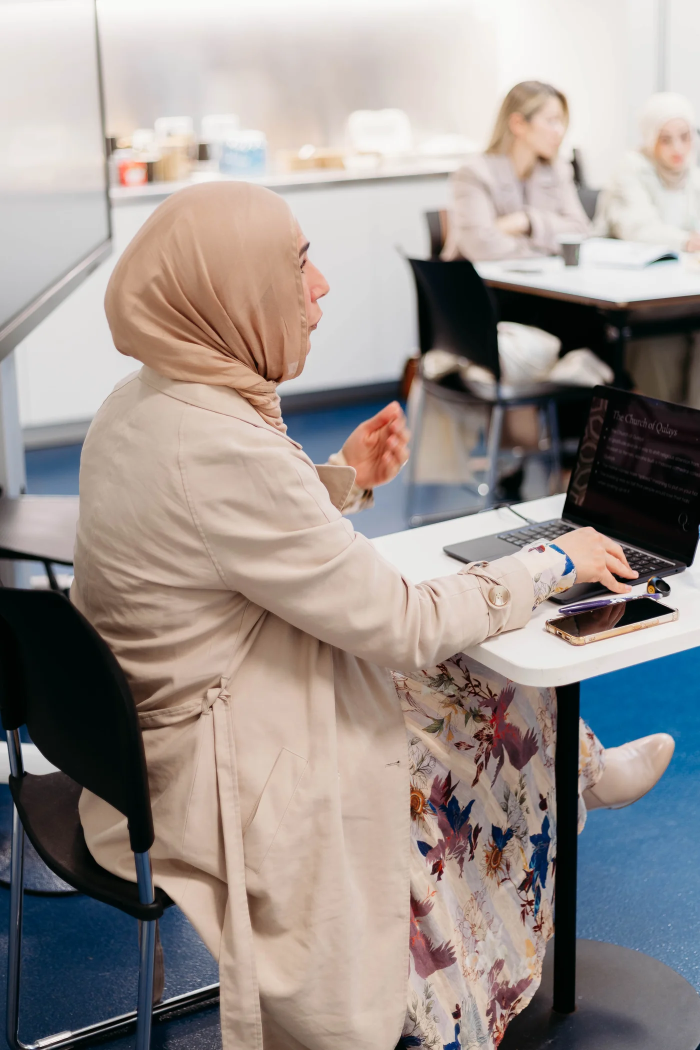 A teacher at Quran Central Women